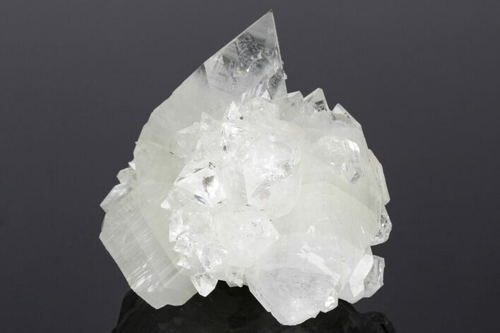 Colorless Apophyllite Crystal Cluster - India #183972